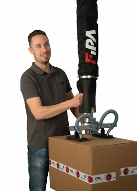 FIPALIFTpro: to lift, lower, and balance the load all with just one hand.
