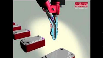 Automatic screwdriver for screws SES 