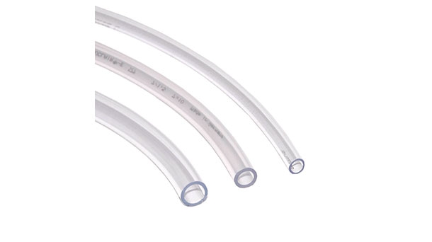 Highly flexible tubing made of soft PVC for light pressure applications