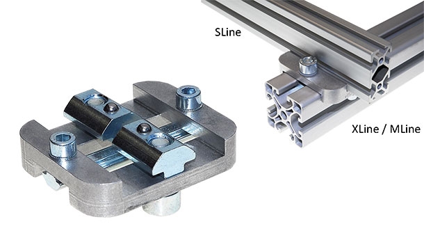 Cross joint connectors