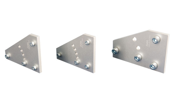 Corner joint plates 90° to 130°