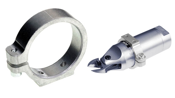 Mounting clamps for air nippers