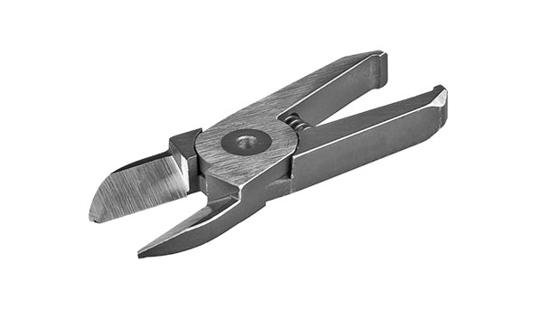 Blades for plastic, for vertical air nippers, straight