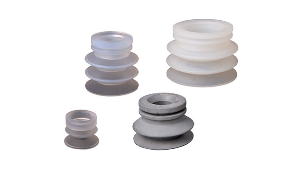 Bellows vacuum cups 1.5 and 2.5 folds with special connection for standard packaging machines - SV-SB