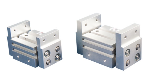 Parallel grippers for large strokes – piston diameter 10 - 20 mm