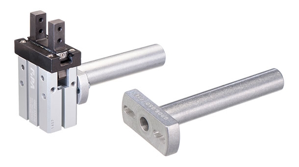 Mounting brackets for parallel and angular grippers