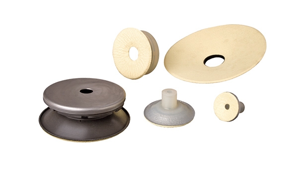 High temperature vacuum cups with felt pad - SX-F