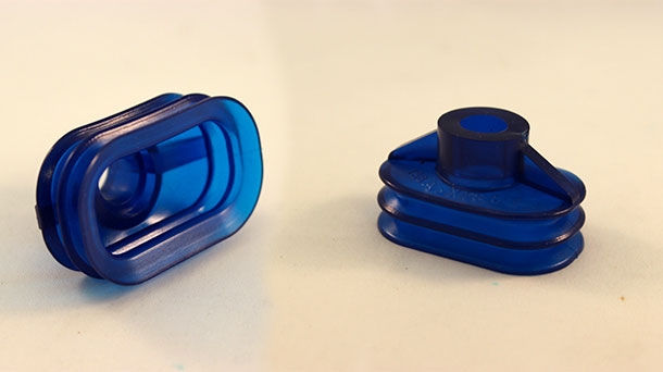 Oval bellows vacuum cups made of Vinyl – SO-BV