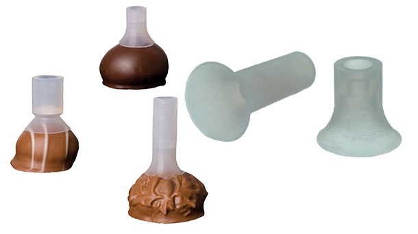 Flat vacuum cups for chocolates - SL-PF