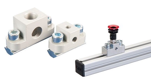 Vacuum cup connectors – perpendicular