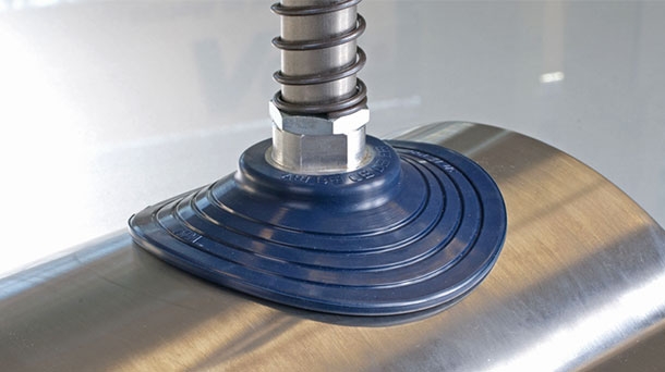 Flat vacuum cups for dynamic sheet handling - SM-F