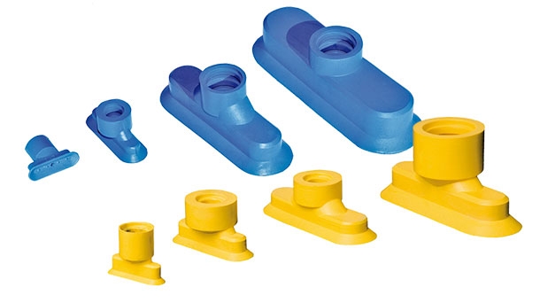 Temperature-resistant oval vacuum cups made of Thermalon® – SKT-F