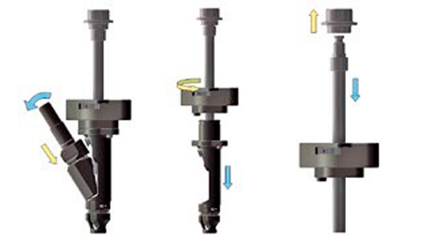 Faster bit change without auxiliary tools