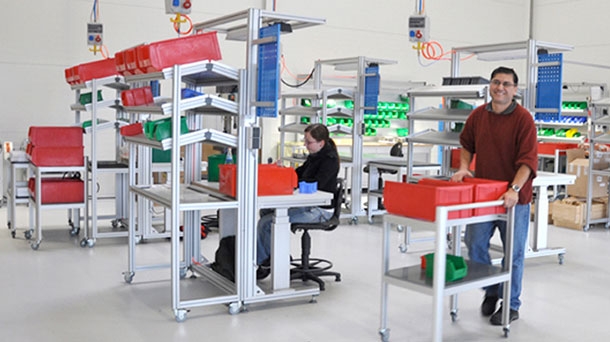Workstations from the modular system
