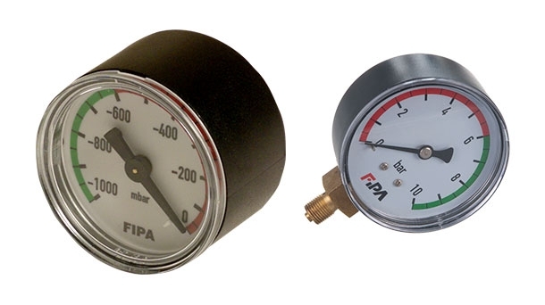 Vacuum and pressure gauge