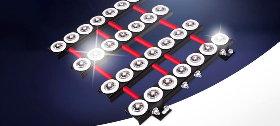 Innovative transport with OMNITRACK transfer ball rails