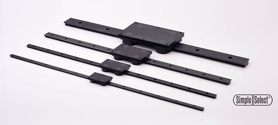 Guiamentos lineares / Componentes movimento linear