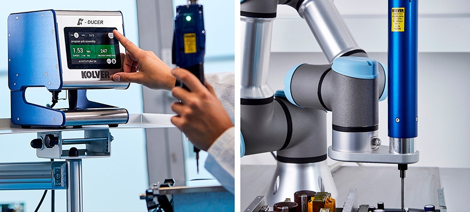 Kolver's electric screwdriver with a built-in transducer is finally here!